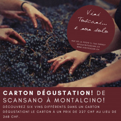 Carton Dégustation 'Les Rouges d'été'