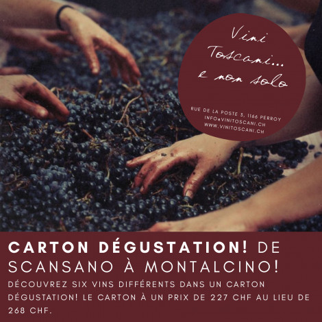 Carton Dégustation 'Les Rouges d'été'