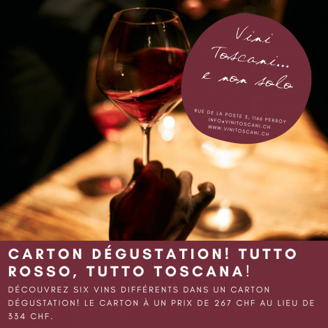 Carton Dégustation 'Les Rouges d'été'