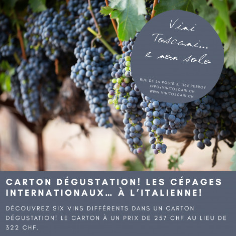 Carton Dégustation 'Les Rouges d'été'